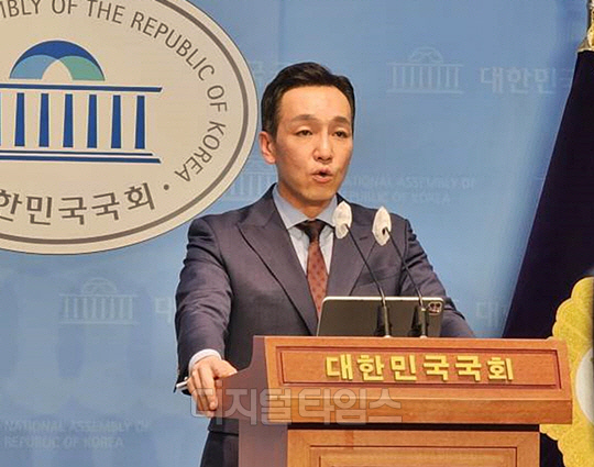 국민의힘 중앙당 대변인을 맡고 있는 김민수 전 경기 성남분당을 당협위원장.<디지털타임스DB>